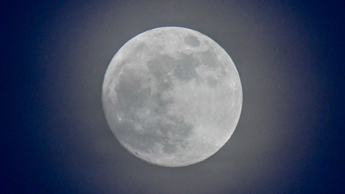 2018 strahlen gleich zwei blaue Monde am Nachthimmel. (Foto)