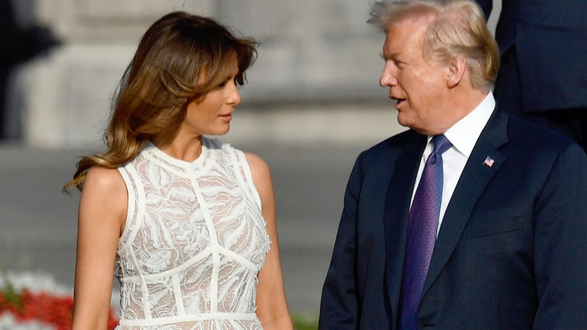 Immer wieder gibt es Gerüchte über den Zustand der Ehe von Donald und Melania Trump. (Foto)