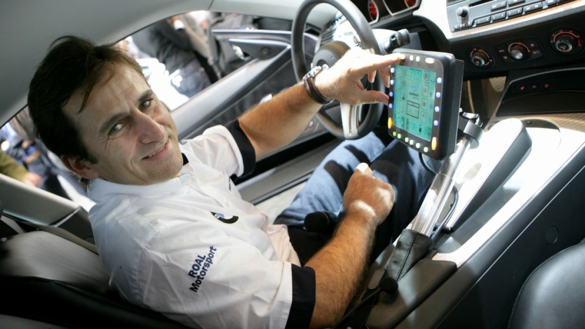 Der frühere Formel-1-Pilot und Paralympicssieger Alessandro Zanardi startet als Gastfahrer für BMW in der diesjährigen DTM-Saison bei den Rennen im italienischen Misano. (Foto)