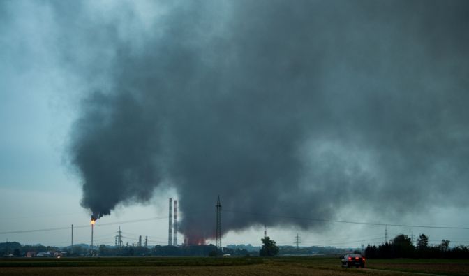 Großbrand in Ingolstadt