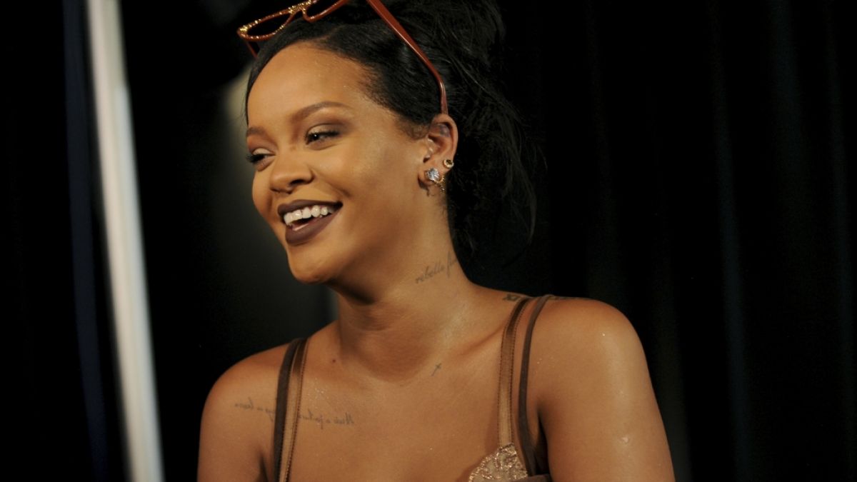 Rihanna präsentierte ihre neue Dessous-Kollektion in New York. (Foto)