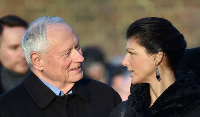 Linken Politikerin Sahra Wagenknecht Bilder Ihrer Karriere Mz De
