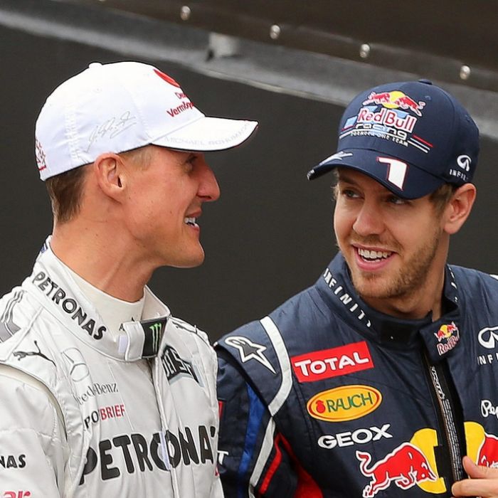 Sebastian Vettel quälen noch viele offene Fragen an Schumi Sebastian Vettel quälen noch viele offene Fragen an Schumi (Foto)