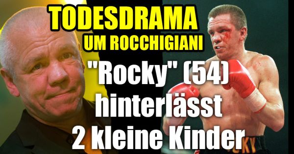 Graciano Rocchigiani privat: "Rocky" hinterlässt Freundin Santina und