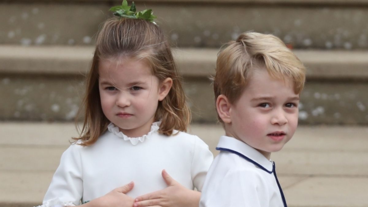 Einfach goldig: Prinzessin Charlotte und Prinz George. (Foto)