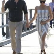 Meghan Markle zeigt Bein. Meghan Markle zeigt Bein.
