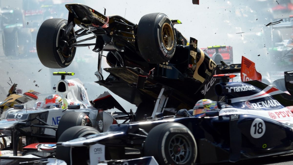 Unfälle sind in der Formel 1 leider an der Tagesordnung. (Foto)
