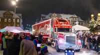 Die Coca-Cola-Weihnachtstrucks touren auch 2018 wieder durch deutsche Städte.