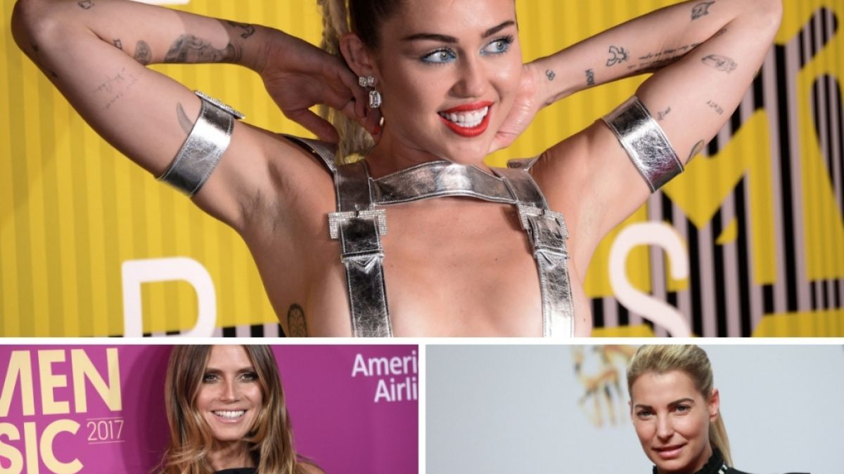Miley Cyrus, Heidi Klum und Giulia Siegel verzückten ihre Fans in dieser Woche. (Foto)