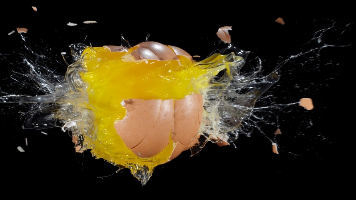 Explodierte Eier sind keine Seltenheit. (Symbolbild) (Foto)