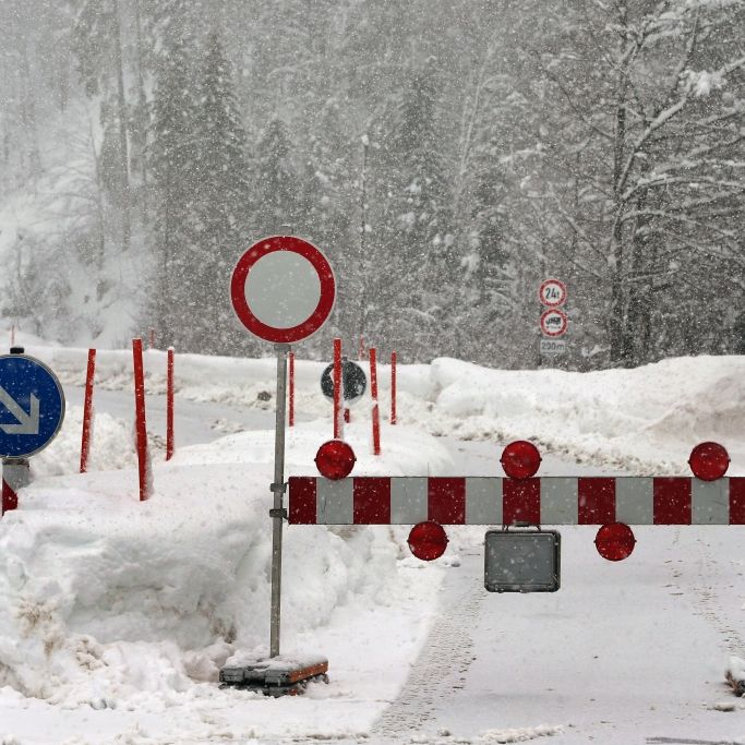 Alarmstufe Violett! Tief Lorenz bringt die Schnee-Katastrophe Alarmstufe Violett! Tief Lorenz bringt die Schnee-Katastrophe (Foto)
