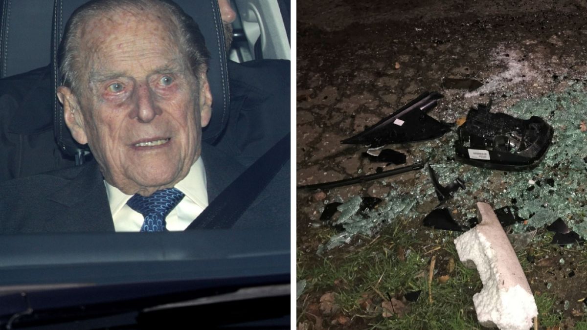 Prinz Philip, der Herzog von Edinburgh, war in einen Autounfall verwickelt. (Foto)