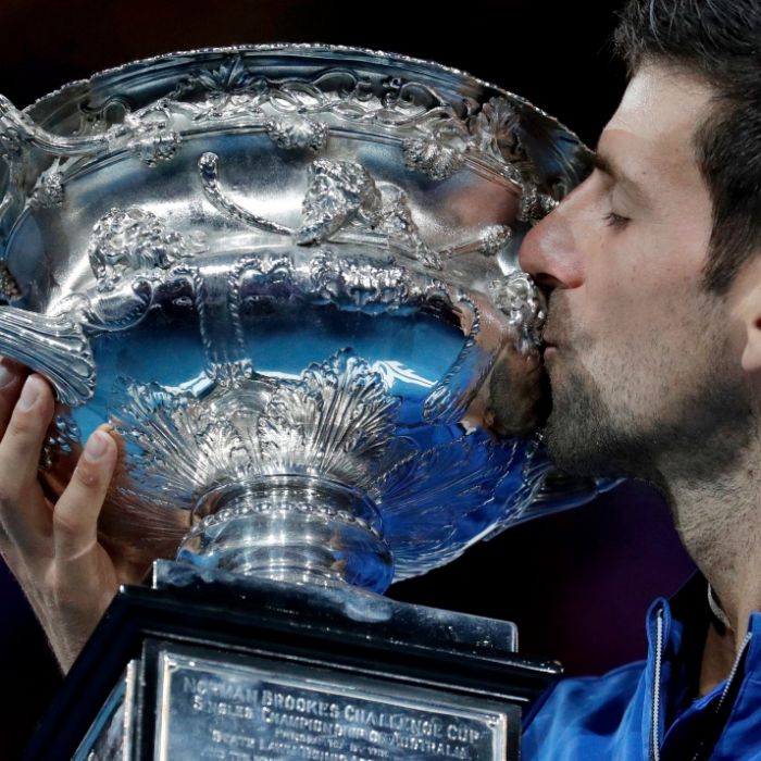 Djokovic mit Sieg über Nadal nun Rekordchampion bei Australian Open Djokovic mit Sieg über Nadal nun Rekordchampion bei Australian Open (Foto)