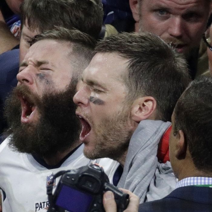New England Patriots und Brady feiern sechsten Super-Bowl-Triumph New England Patriots und Brady feiern sechsten Super-Bowl-Triumph (Foto)