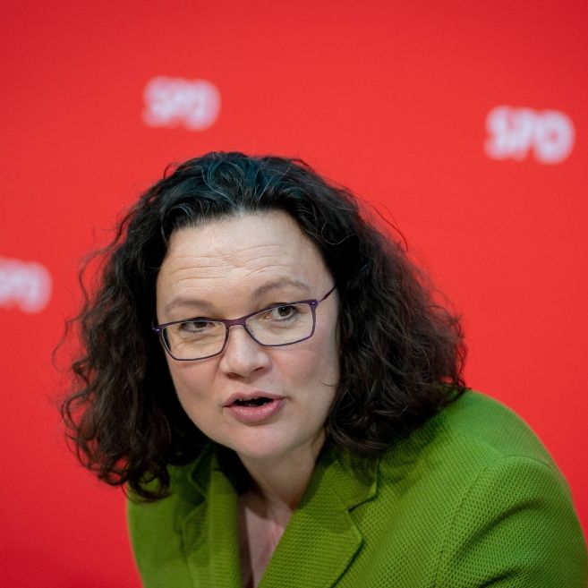 So will SPD-Chefin Andrea Nahles ihre Partei retten So will SPD-Chefin Andrea Nahles ihre Partei retten (Foto)