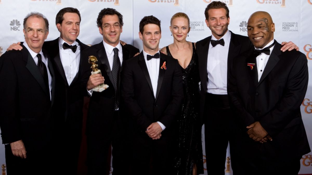 Die "Hangover"-Stars bei den Golden Globe Awards. (Foto)