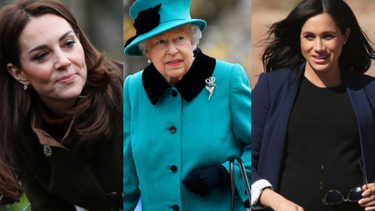 Kate Middleton, die Queen und Meghan Markle sorgten auch in dieser Woche für Schlagzeilen. (Foto)