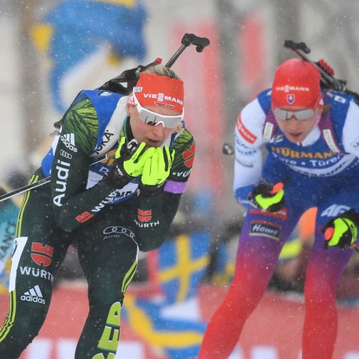 Peiffer und Doll im Massenstart auf dem Podium - 16. Sieg für Bö Peiffer und Doll im Massenstart auf dem Podium - 16. Sieg für Bö (Foto)