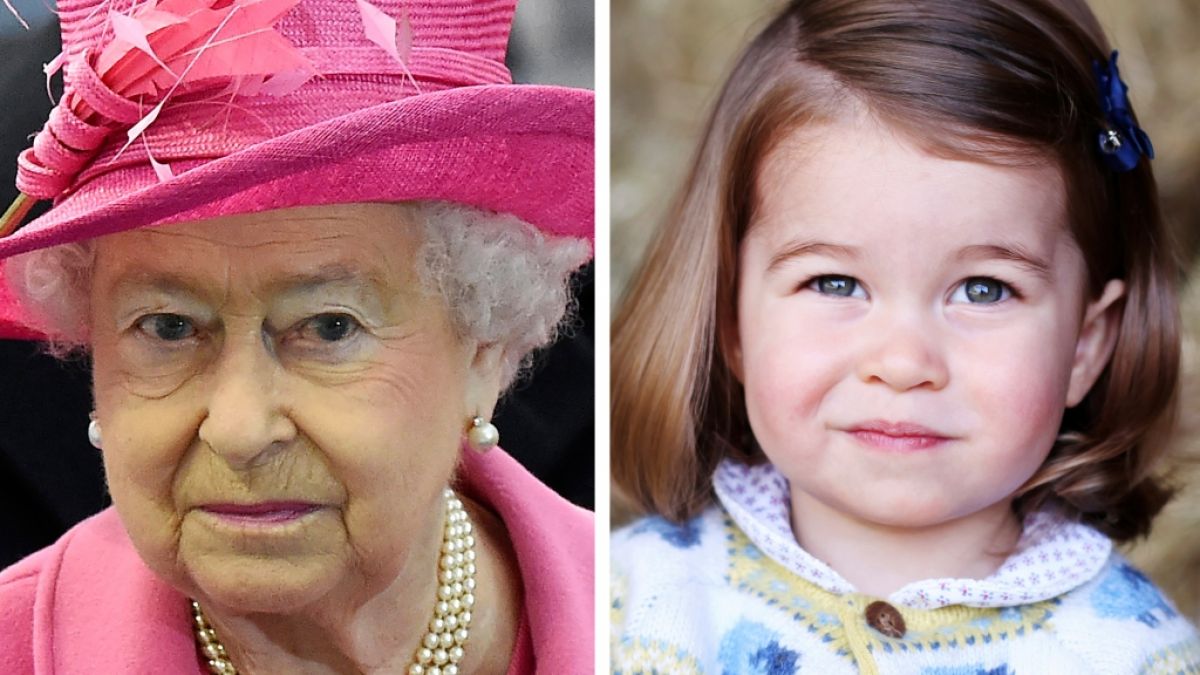 Ähnelt Prinzessin Charlotte tatsächlich ihrer Uroma, der Queen? (Foto)