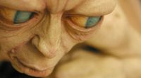 Eine Nachbildung der Figur des Gollum aus dem Film 