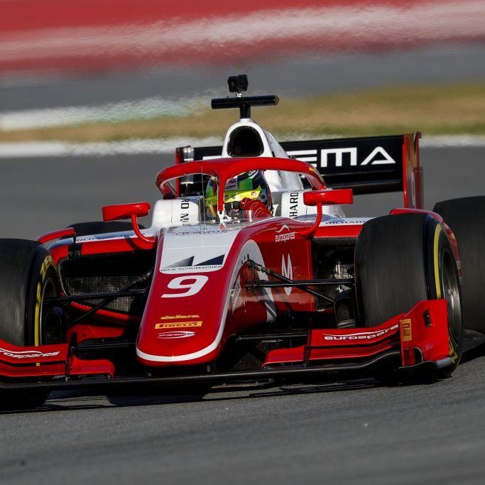 Mick Schumacher bei Formel-2-Rennen Neunter Mick Schumacher bei Formel-2-Rennen Neunter (Foto)