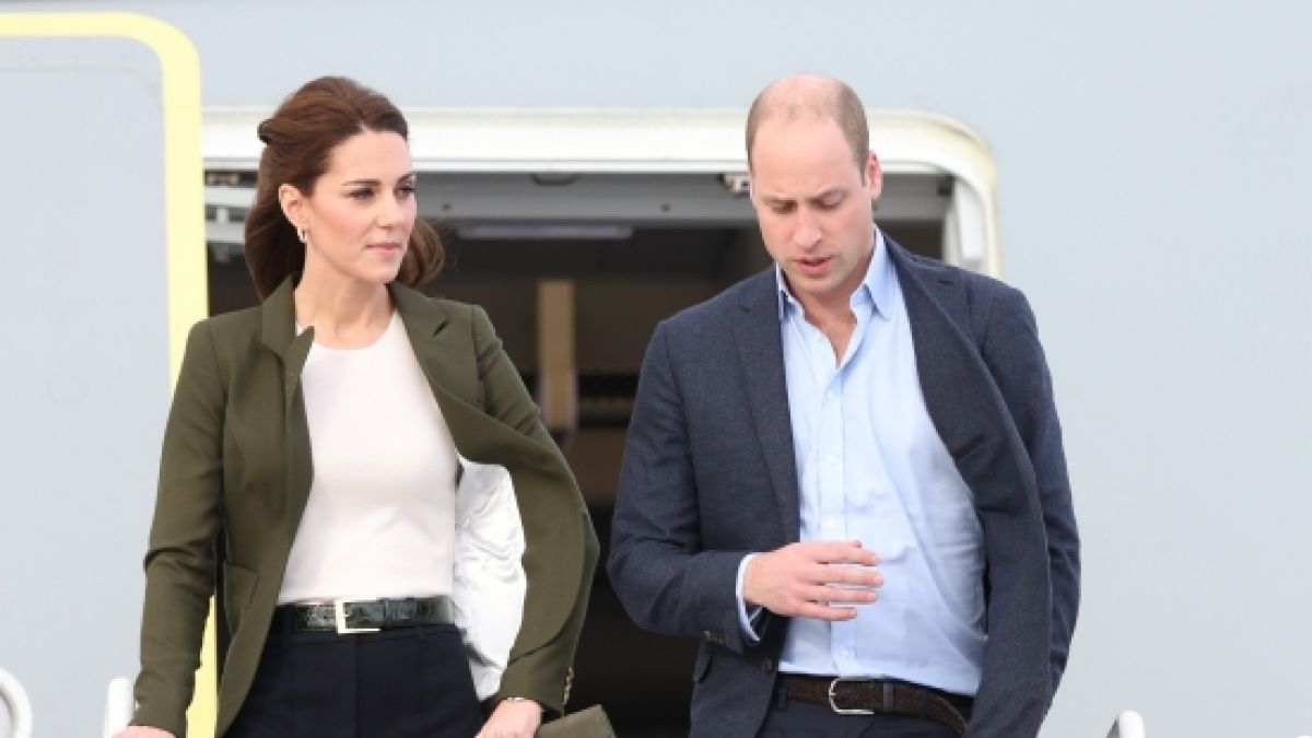 Hängt bei Kate Middleton und Prinz William aufgrund böser Fremdgehgerüchte der Haussegen schief? (Foto)