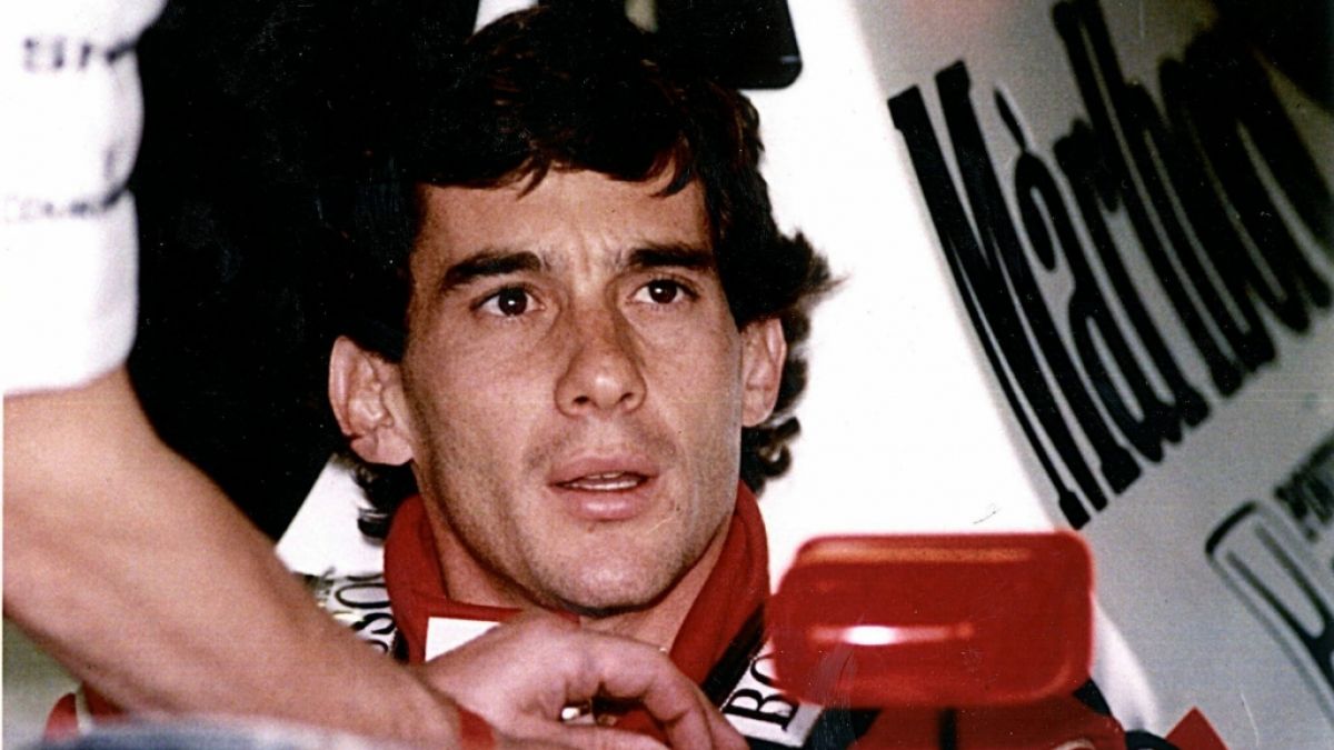Der brasilianische Formel-1-Pilot Ayrton Senna verunglückte im Mai 1994 beim Großen Preis von San Marino in Imola tödlich. (Foto)