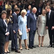 Für presse und Royal-Fans wird anständig posiert. Für presse und Royal-Fans wird anständig posiert.