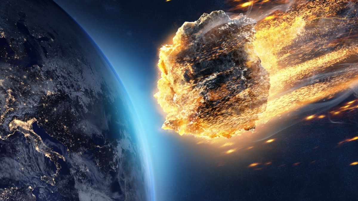 Erneut schrammt ein riesiger Asteroid gefährlich nah an der Erde vorbei. (Foto)