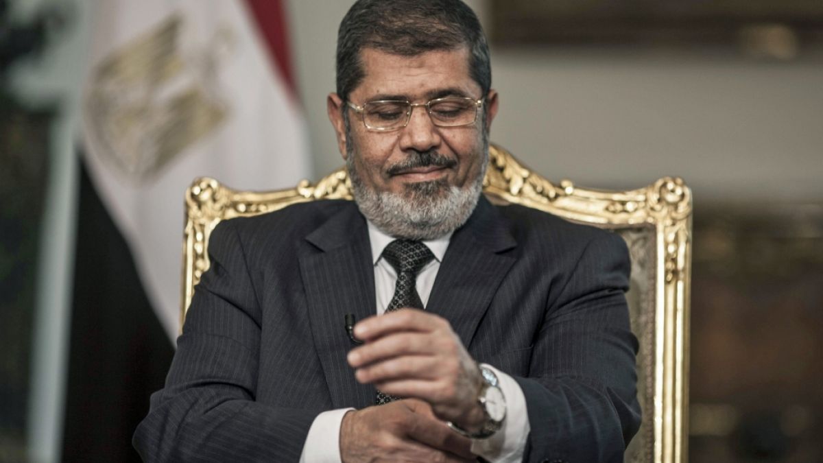 Mohammed Mursi, der damalige Präsident von Ägyptens, ist tot. (Foto)