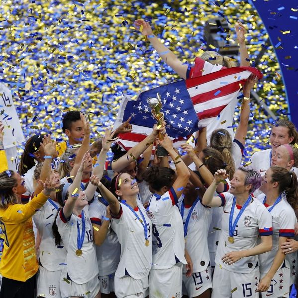 US-Frauen sind Weltmeister nach 2:0 gegen die Niederlande US-Frauen sind Weltmeister nach 2:0 gegen die Niederlande (Foto)