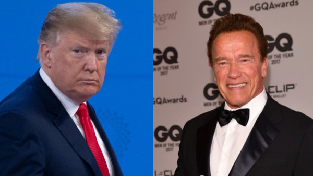 Donald Trump hat "Terminator"-Darsteller Arnold Schwarzenegger für tot erklärt. (Foto)