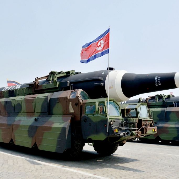 Kim Jong Un lässt wieder die Muskeln spielen Kim Jong Un lässt wieder die Muskeln spielen (Foto)