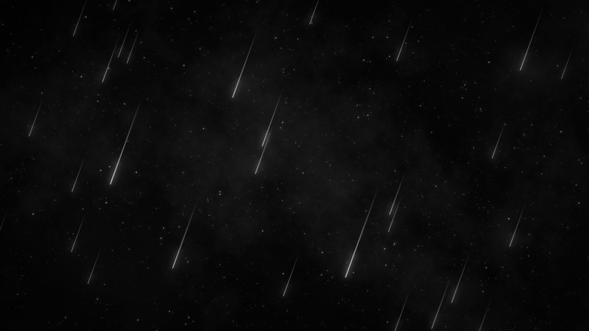 Die Perseiden lassen Sternschnuppen über den Himmel regnen. (Foto)