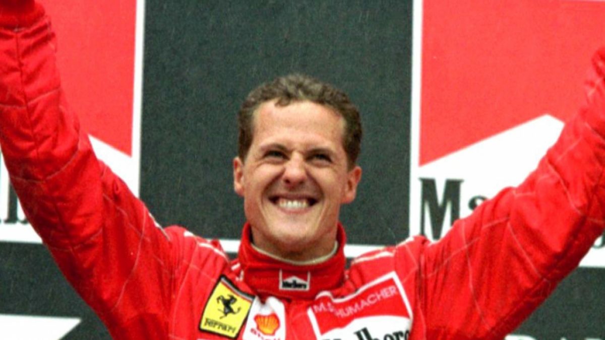 Michael Schumacher ist der unangefochtene Formel-1-Champion. (Foto)