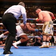 Andy Ruiz Jr. schlägt Box-Champ Anthony Joshua in der 8. Runde im Madison Square Garden KO Andy Ruiz Jr. schlägt Box-Champ Anthony Joshua in der 8. Runde im Madison Square Garden KO