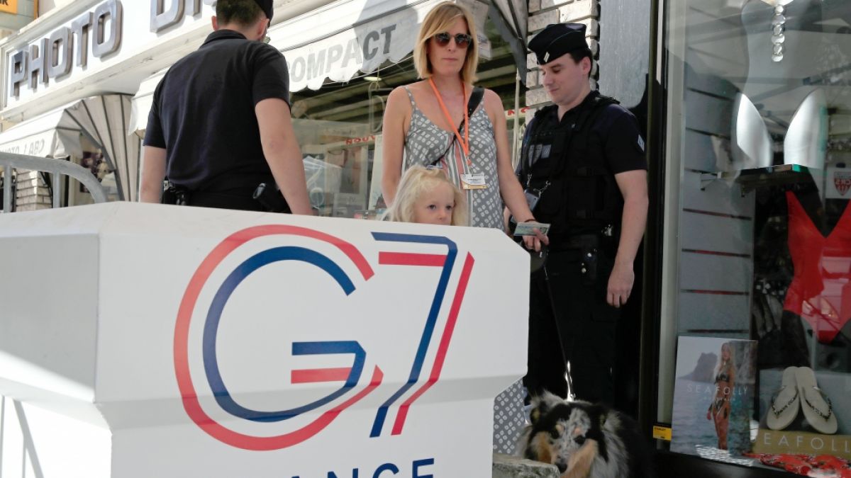 Der G7-Gipfel 2019 in Biarritz erfordert ein großes Polizeiaufgebot. (Foto)