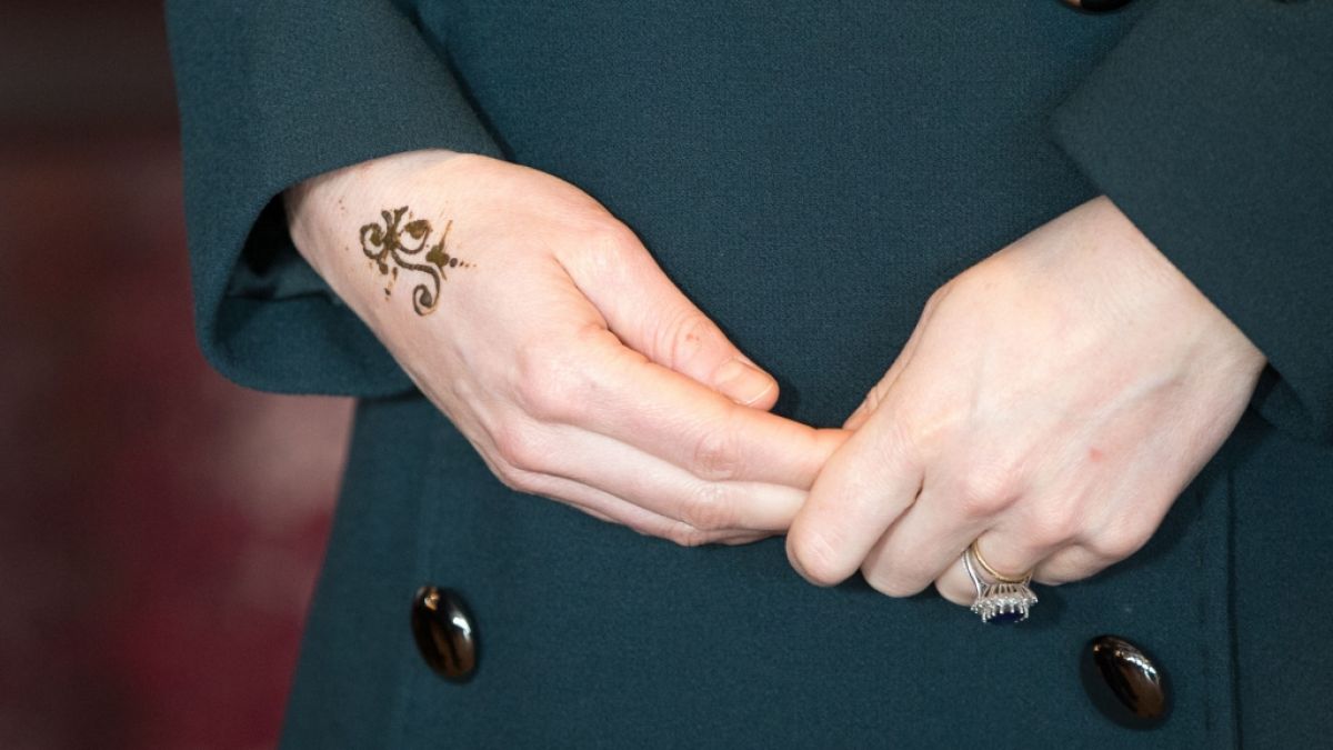 Das Henna-Tattoo von Herzogin Kate (Foto)