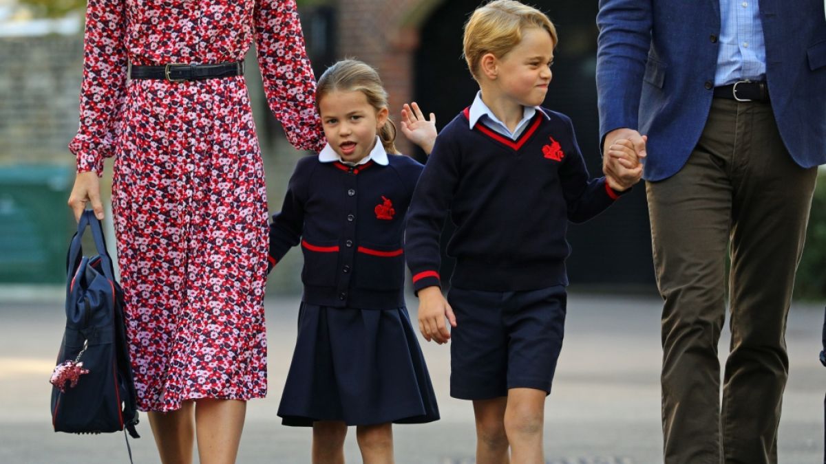 Prinzessin Charlotte als Schulkind: Die Tochter von Kate Middleton und Prinz William hat ihren ersten Schultag an der Schule Thomas's Battersea. (Foto)