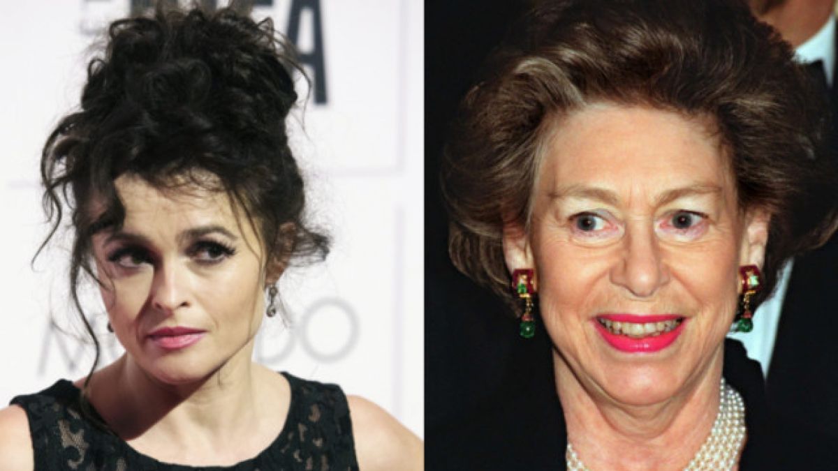 Schauspielerin Helena Bonham Carter soll angeblich mit der verstorbenen Prinzessin Margaret gesprochen haben. (Foto)