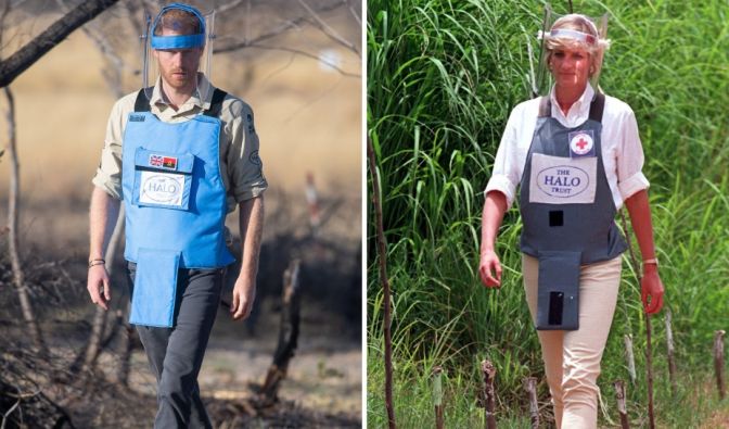 Prinz Harry in Angola