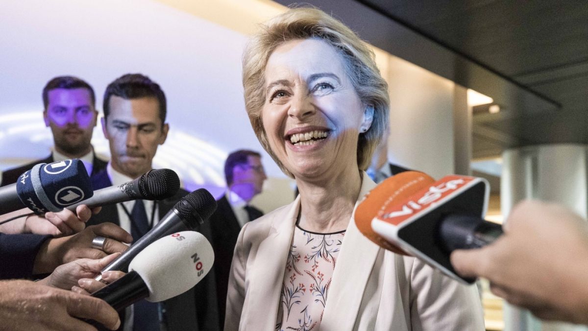 Ursula von der Leyen beginnt am 01. November 2019 ihren neuen Job als EU-Kommissionspräsidentin. (Foto)