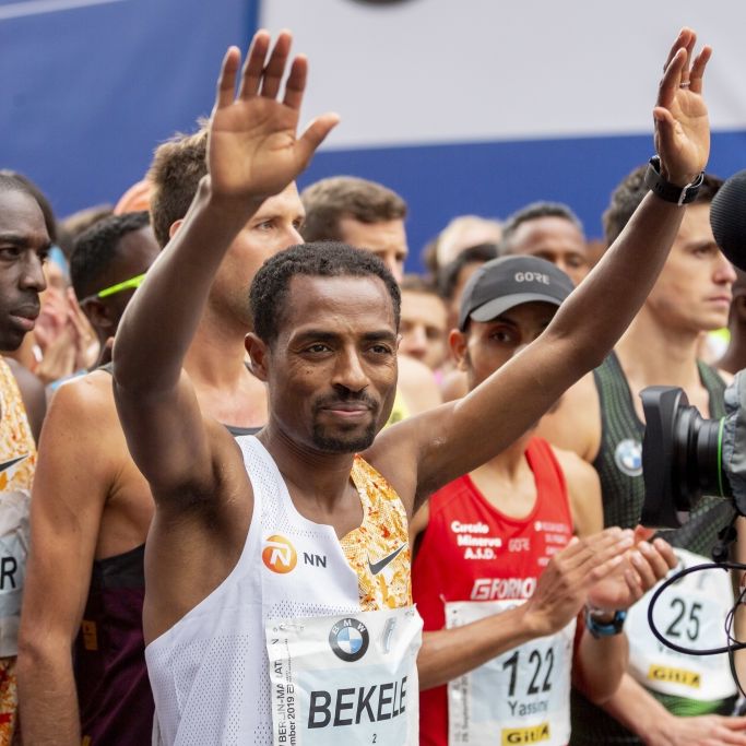 Zwei Sekunden fehlen! Bekele verpasst Weltrekord Zwei Sekunden fehlen! Bekele verpasst Weltrekord (Foto)