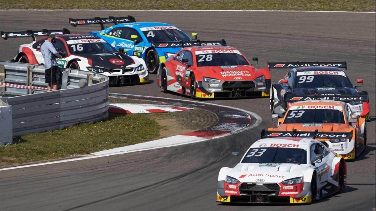 Auf dem Hockenheimring findet vom 04. bis zum 06.10. das 9. DTM-Rennen statt. (Foto)
