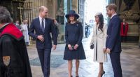 Prinz William, Herzogin Kate, Herzogin Meghan und Prinz Harry