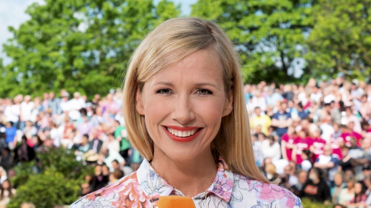 Andrea Kiewel präsentierte am Sonntag die letzte Folge vom "ZDF-Fernsehgarten on Tour" für das Jahr 2019. (Foto)