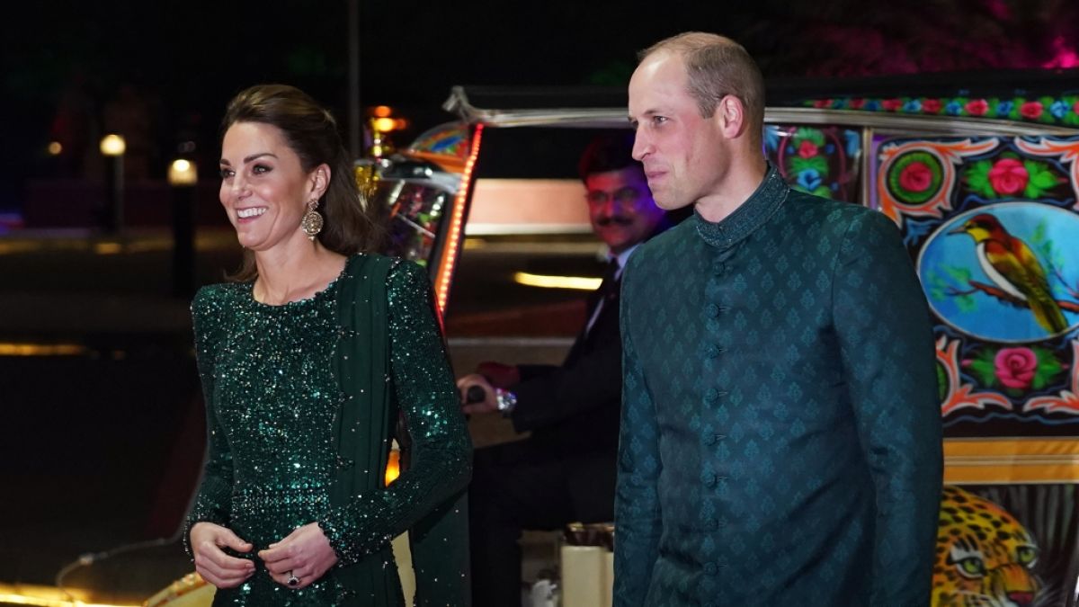 Herzogin Kate und Prinz William begeistern bei ihrer Reise nach Pakistan. (Foto)