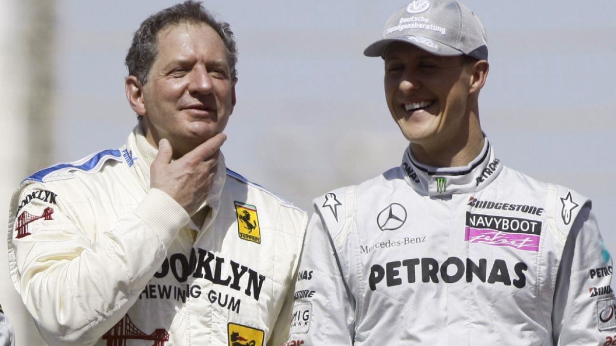 Sowohl Jody Scheckter als auch Michael Schumacher sind ehemalige Formel-1-Weltmeister. (Foto)
