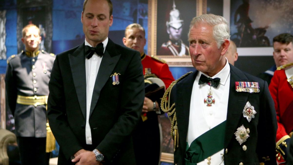 Prinz William hat seinen Vater Prinz Charles zu einem emotionalen Gefühlsausbruch bewegt. (Foto)