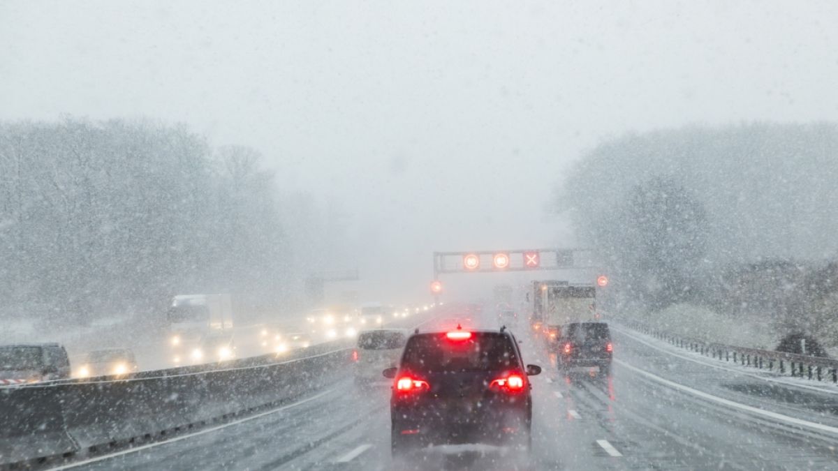 Drohen Deutschland am Wochenende extreme Regen- und Schneefälle? (Foto)